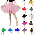 thumbnail image 5 of Women Tutu Skirts Women's Mini/Midi/Maxi Tulle Skirt 1950s Vintage Ballet Bubble Skirt Tulle Petticoat Women's Girls Party Favor Dance Tulle Skirts Holiday Tutus for Women and Girls, 5 of 5