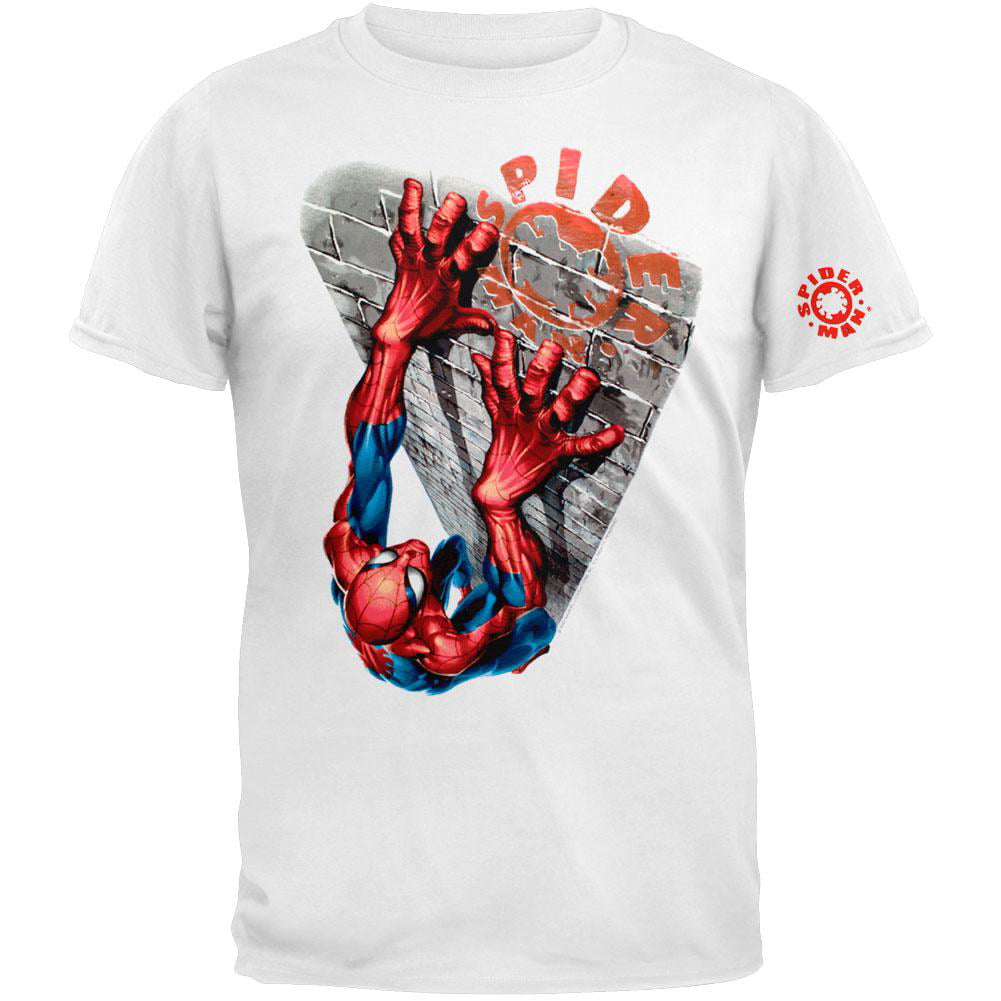 Walk Solo Soft Adult Mens T-Shirt Spider-Man 