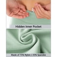 thumbnail image 6 of Stelle Girls Athletic Leggings with Hidden Pockets,Full Legnth Running Yoga Pants Workout Dance Leggings Tights for Tween Girls High Waisted Stretchy Active Leggings,5-16Y, 6 of 6