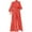 Red jumpsuits for women, variant on Wycnly Womens Jumpsuits Fashion Business Empire Waist Plus Size Loose Wide Leg Long Jumpsuits Trendy Striped Print Half High Neck Long Sleeve Maxi Rompers for Women
