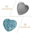 thumbnail image 4 of 9 Pcs Diamond Fridge Magnet Refrigerator Magnets Creative Kitchen Kids for Crystal Heart Whiteboard, 4 of 6