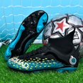 thumbnail image 4 of Zapatos de fútbol para hombre, zapatillas de entrenamiento para interiores, tacos ultraligeros antideslizantes, botas de fútbol para deportes al aire libre, venta al por mayor, 4 of 4