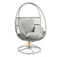 thumbnail image 5 of GDF Studio Liana Outdoor Lounge Chair, Light Gray, 5 of 7