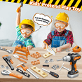 thumbnail image 3 of LINXUXIE 44 Pcs Kids Tool Set, Toys Construction Tools for  Toddler, Chirstmas Birthday Gifts for 1-3 3-5 5-8 Year Old, 3 of 9