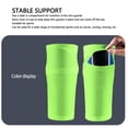 thumbnail image 3 of Breathable Stretchy Shin Guard Sleeve For Soccer Running Cycling, Muscle Support With Durable Bamboo Fiber Material, 3 of 8