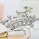 thumbnail image 4 of Brillante Moda Reina Diamante Diamante de Imitación Broches Alfileres Plata, 4 of 5