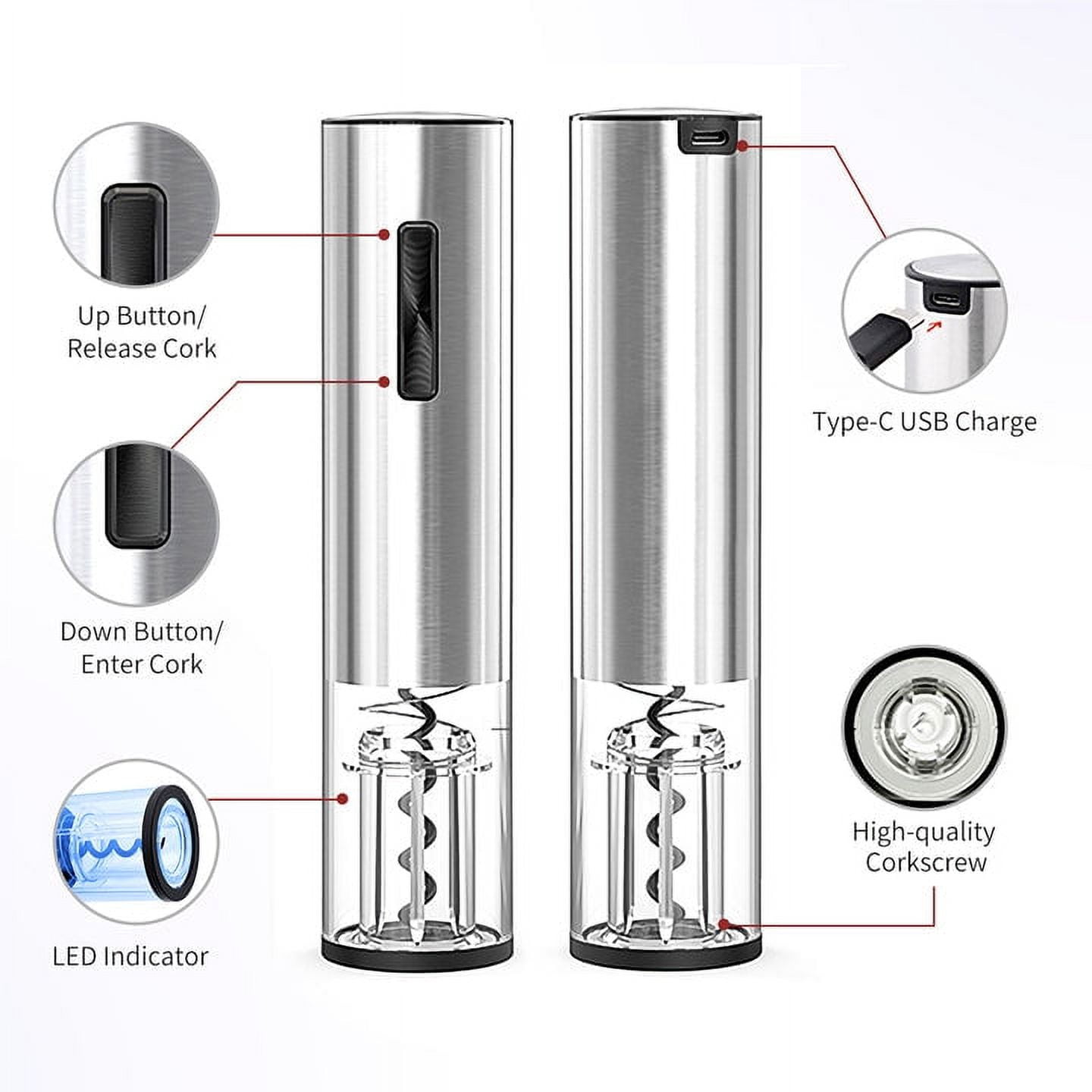 Electric Wine Bottle Opener 4 Kit