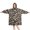 Halloween Pattern Pumpkin Black, variant on Halloween Pattern Pumpkin Black Wearable Blanket Hoodie, Flannel Oversized Sweatshirt Blanket with Sleeves & with Sleeves & Pockets, Comfort Gifts Ideas for Reading Watching TV and Relaxi