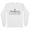 White, variant on Skyline London England Long Sleeve Shirt Unisex Large White