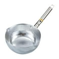 thumbnail image 1 of Olla de aluminio para fideos, olla para leche, resistente a la corrosión, versátil, antiadherente, con gancho para colgar. 22cm, 1 of 9