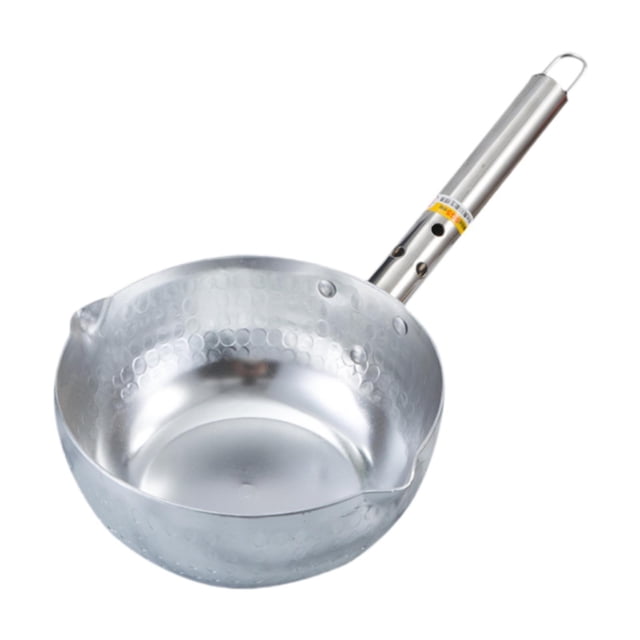 Olla de aluminio para fideos, olla para leche, resistente a la corrosión, versátil, antiadherente, con gancho para colgar. 22cm