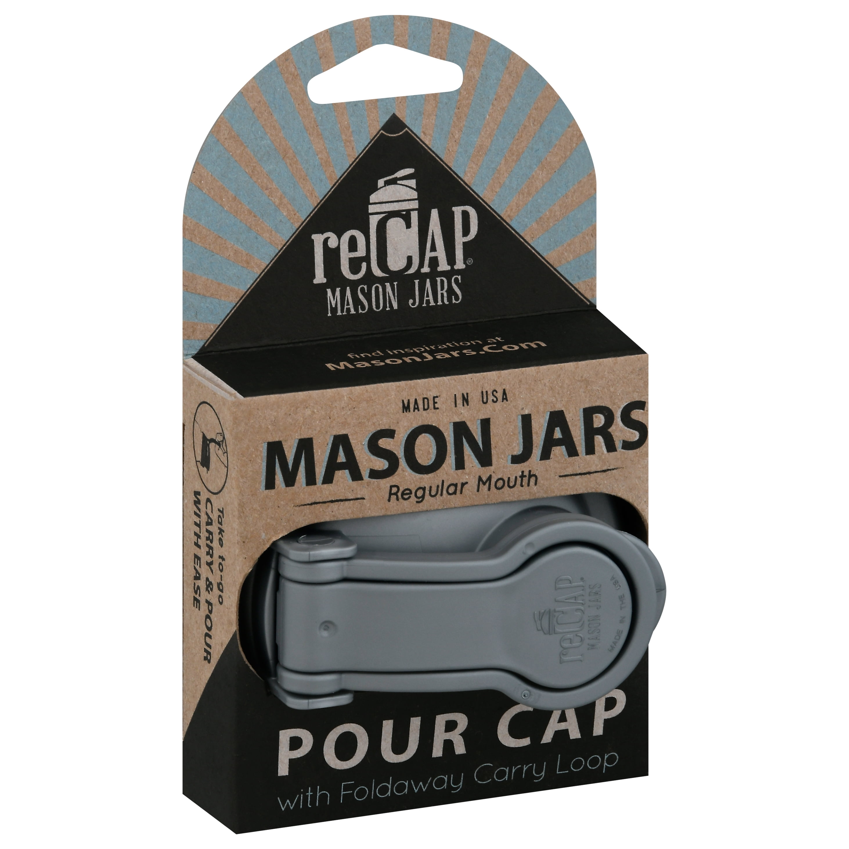 reCAP® Mason Jars Lid POUR cap – reCAP Mason Jars