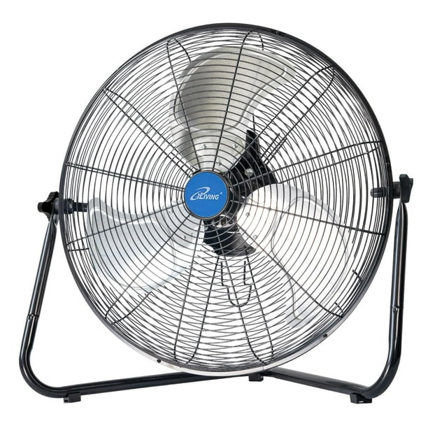 iLiving-ventilador Turbo de bajo ruido, circulador de aire portátil de 3 velocidades para tienda, oficina, invernadero, hogar y almacén