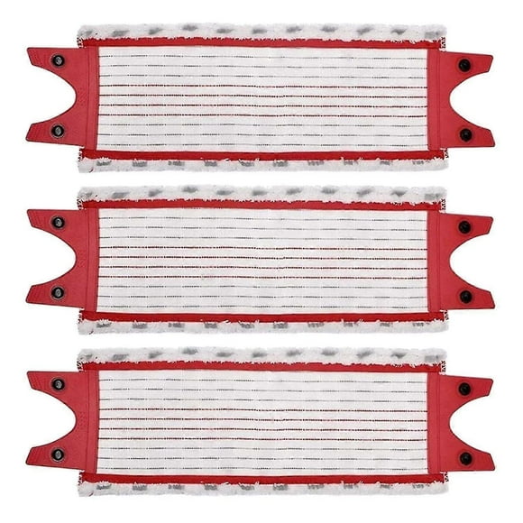3 Pcs Microfibre Floor Mop Pads Replacement For Ultramax Mop Refill Replacement Set Spray Flat Mop Best Gift Best Gift A