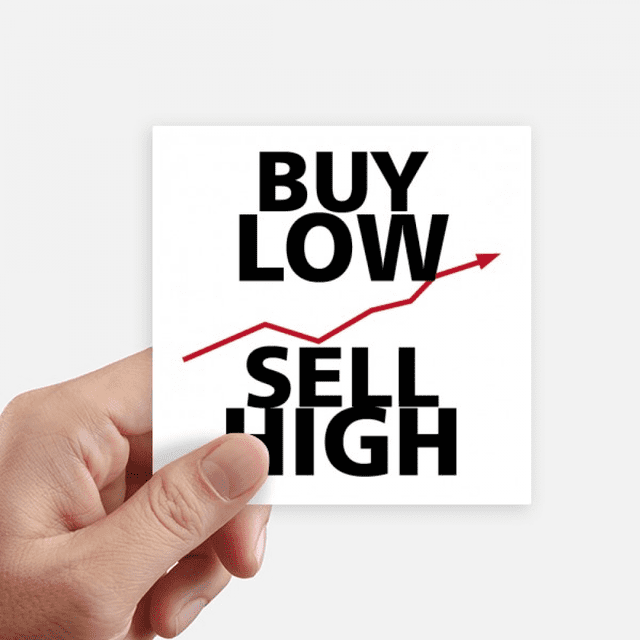 Buy Low Sell High Art Deco Fashion Sticker Square Waterproof Stickers Wallpaper Car Decal