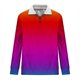 thumbnail image 5 of Sudadera sin capucha para hombre, informal, a la moda, con cuello alto, estampado de calaveras, cremallera, jersey de manga larga, blusa de poliéster para hombre, 5 of 5