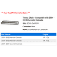 thumbnail image 2 of Timing Chain - Compatible with 2004 - 2012 Chevy Colorado 2005 2006 2007 2008 2009 2010 2011, 2 of 2