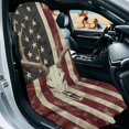 thumbnail image 3 of XYZCANDO Car Seat Towel Cover Deer Skull Flag Versatile Car Seat Towel for Gym Camping Swimming, Easy Install Sweat Absorption Car Seat Towel Protector for Cars Trucks, 3 of 11