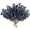 S-Blue-20pcs, variant on Briful 20 PCS 8.7"Artificial Christmas Berry Picks Faux Berry Stems Spray with Glitter Paillette for DIY Crafts Wreath Garland Party Christmas Ornaments Décor Blue