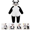 thumbnail image 3 of 1pc Adorable Hiver une Pièce Panda en Forme de Flanelle Bébé Combinaison, 3 of 7