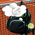 thumbnail image 4 of YSTIANN Pochette Compacte Multi-Sport - Sac de Transport Léger et Robuste avec Fermeture Sécurisée, pour Accessoires d'Entraînement au Golf, Tennis, Baseball, 6.5 x 8 cm (Blanc) WJ94-0097, 4 of 8