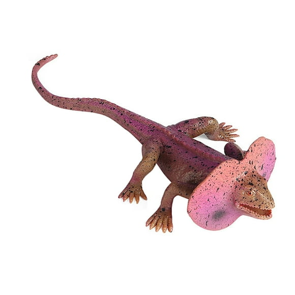 Realistic Animal Model Figures Simulation Static TPR Rubber Purple Lizard Figure Stress Relief Toy Decompression Toy Kids Prank Props