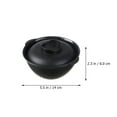 thumbnail image 4 of OULII 2Pcs Microwavable Noodle Bowl Japanese Style Easy to Clean PP for Restaurant Owners, 4 of 8