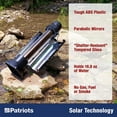 thumbnail image 2 of 4Patriots Sun Kettle Personal Water Heater: Portable Thermos Boils Water Using The Sun, Solar Powered & Lightweight, 2 of 9