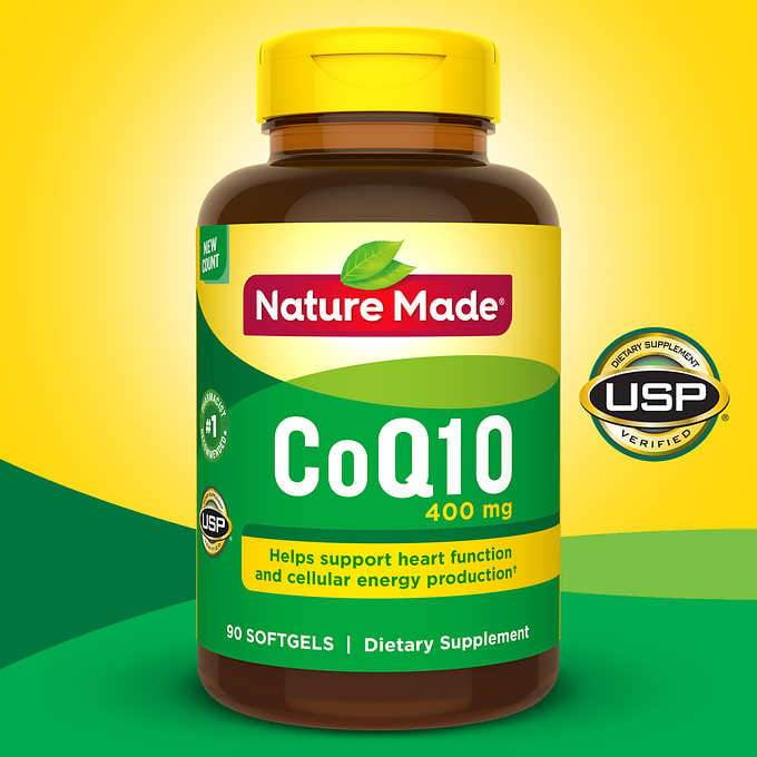 Nature Made CoQ10 400 mg., 90 Softgels