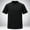 Black, variant on FRSASU Men's Quarter Zip Athletic Shirt Loose Fit Breathable Workout Top Casual Short Sleeve Performance Training Tee White
