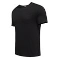 thumbnail image 3 of kpoplk Fashion T-Shirts Short Sleeve Shirts Workout Crew Neck Solid Color Tee Shirt Top(GY1,XL), 3 of 7
