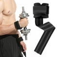 thumbnail image 4 of Correas de levantamiento de muñeca de tracción dura muñequeras de levantamiento de pesas antideslizantes para entrenamiento de fuerza y ​​culturismo ANGGREK Otros, 4 of 8