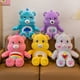 thumbnail image 4 of MINISO Disney Carebear - Peluche colorido de oso arcoíris de 38 cm, muñeco para dormir, muñeco de peluche, oso de peluche, compañero, regalo de cumpleaños, 4 of 5