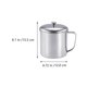 thumbnail image 5 of 1 taza de leche de acero inoxidable para bebidas, resistente al óxido, para agua, suministros para el hogar, 5 of 7