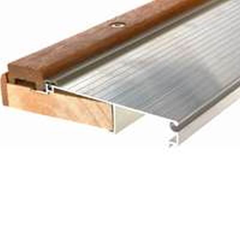 Photo 1 of 9760588,THRESHOLDS,ALUMINUM - ADJUSTABLE HEIGHT FROST KING Wdth x Lgth In4-5/8 x 36,FinishMill