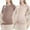 Beige, variant on Ixbnca Women's 2 Pack Maternity Shirts Long Sleeve Thin Pregnancy Tops Side Ruched Stretch Basic T-Shirts