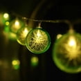 thumbnail image 4 of Quality Home Battery Powered Orange Slices 2m Yard Lemon Orange Light String Light Fairy Light Decorative Lights YELLOW, 4 of 7