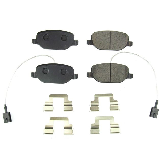 Power Stop Rear Z17 Evolution Ceramic Brake Pads with Hardware 17-1822