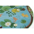 thumbnail image 4 of Momeni Playground Pond Blue Kid Rug 6' X 8'2", 4 of 9