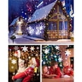 thumbnail image 3 of Christmas Snowfall Projector Lights, LED Christmas Snowfall , IP65 Waterproof Spotlight Lighting ,Easy to Setup, 3 of 4