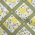 thumbnail image 1 of oneOone Polyester Spandex White Fabric Florals Diy Clothing Quilting Fabric Print Fabric By Yard 56 Inch Wide, 1 of 6