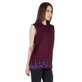 thumbnail image 4 of Moomaya Women Embroidered Top Sleeveless Tank Top Shirt Summer Ethnic Blouse, 4 of 8