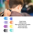 thumbnail image 3 of Guide Combs, Cutting Guide Combs 8pcs Different Sizes Number Print Round Comb Teeth  For Beard Trimmer For Hair Styling, 3 of 8