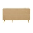 thumbnail image 4 of Astro Contemporary Sideboard in Natural and White Wood by LumiSource, 4 of 7