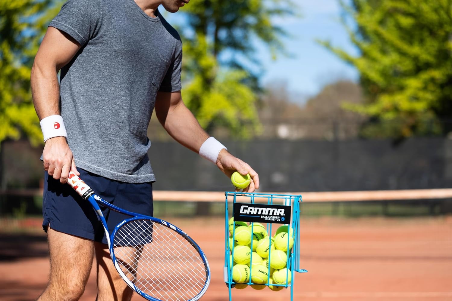 GAMMA Pressureless Tennis Balls for Practice and Lessons, 12 Count