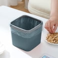 thumbnail image 1 of Feltree Mini Trash Can Miniature Plastic Trash Can Pressure Ring Countertop Trash Can for Bathroom Office Kitchen Desk Coffee Table, 1 of 8