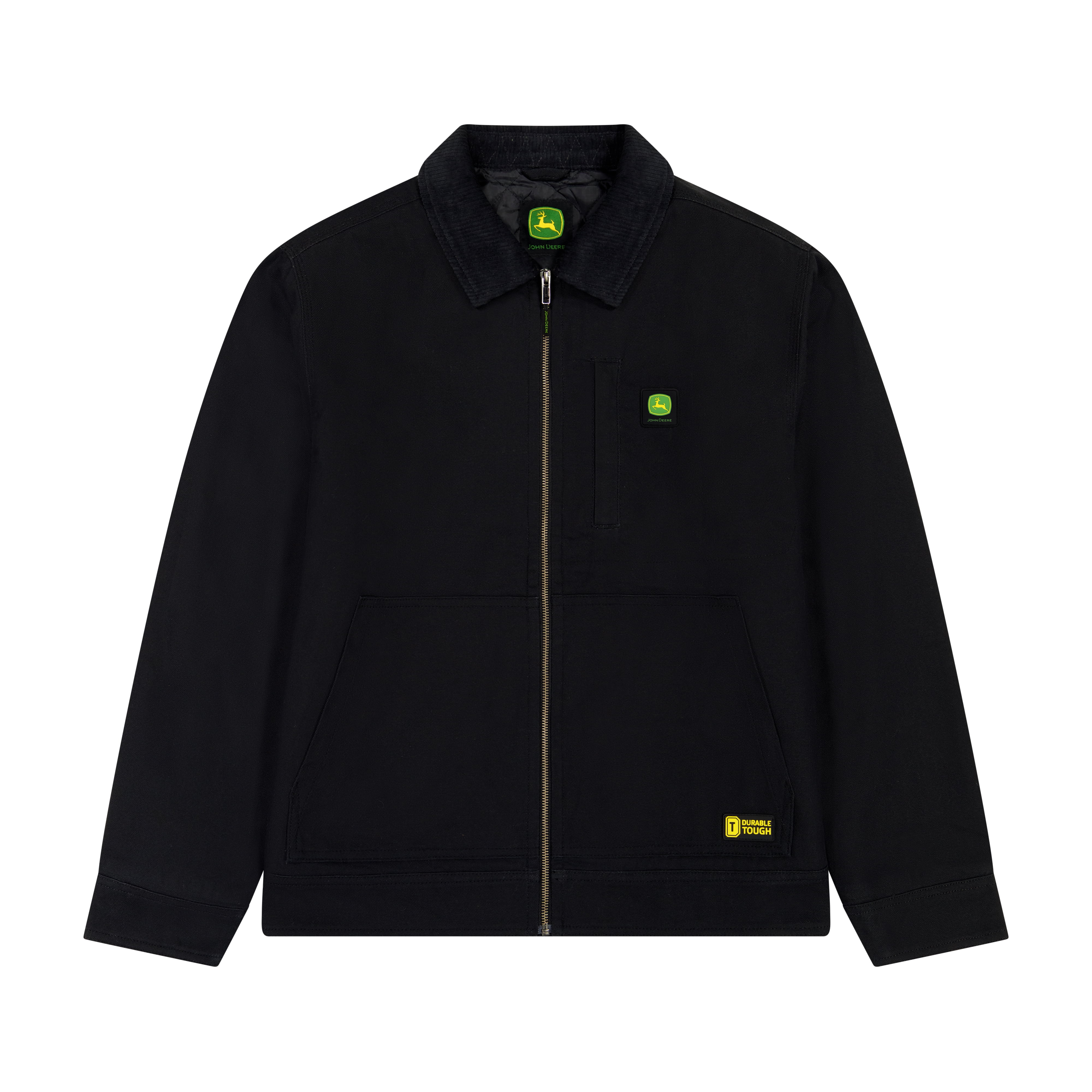 John Deere Men's Duck Quilted Lined Tractor Jacket, Sizes S-3XL