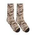 thumbnail image 4 of Men's Desert Digital Camouflage Novelty Athletic Socks Women's Digital Printing Funky Patterned Crew Socks, 4 of 7