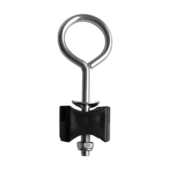 Trampoline Circle Screw Nut 4-Piece Set – Galvanized Steel Bottom Bracket Fixing Hardware for Safe Trampoline Assembly