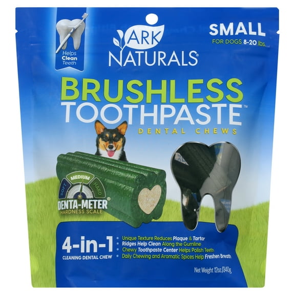 Ark Naturals Brushless Toothpaste for Dogs Dental Health, Small